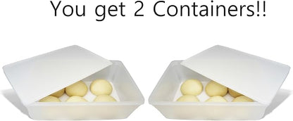 2.4 gal Produce Saver Containers for Refrigerator, Pizza Dough Proofing Box, Vegetable Storage Containers for Refrigerator, Pizza Storage Container, Marinating Container, Pizza Dough Box, Veggie Saver
