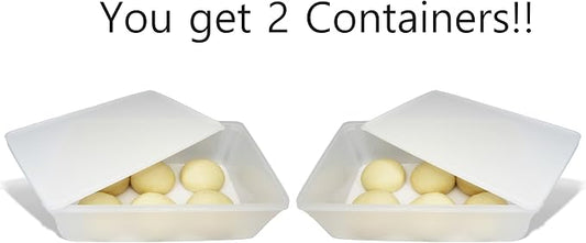 2.4 gal Produce Saver Containers for Refrigerator, Pizza Dough Proofing Box, Vegetable Storage Containers for Refrigerator, Pizza Storage Container, Marinating Container, Pizza Dough Box, Veggie Saver
