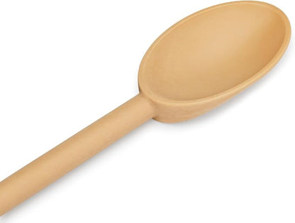 Matfer Bourgeat Exoglass® High Temperature Cooking Spoon, Tan, 15"