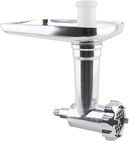 Replacement Food Meat Grinder Attachment with Sausage Stuffer Kit and Food Tray,Fruit and Vegetable Strainer,Compatible with all KitchenAid Artisan Series Tilt Head and Bowl-Lift Stand Mixer