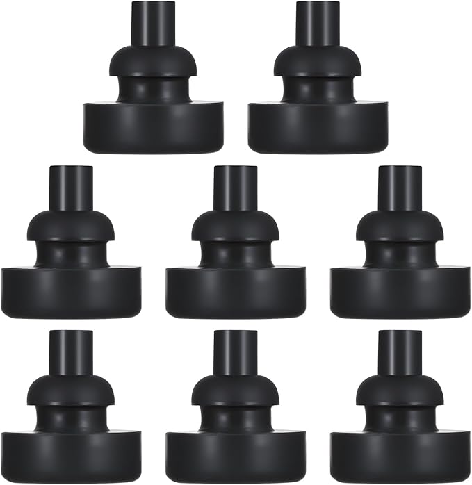 8 Pcs Rubber Feet for Slow Cookers, Replaceable Slow Cooker Legs, Slow-Cooker Insert Accessories, Pot Rubber Feet Replacement, Prevent Scratches Marks and Break (0.51 x 0.55 Inch)
