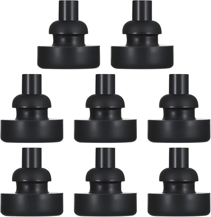 8 Pcs Rubber Feet for Slow Cookers, Replaceable Slow Cooker Legs, Slow-Cooker Insert Accessories, Pot Rubber Feet Replacement, Prevent Scratches Marks and Break (0.51 x 0.55 Inch)
