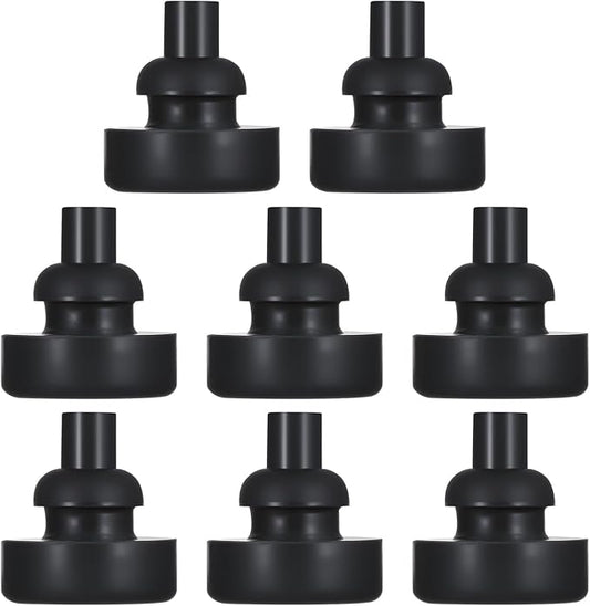 8 Pcs Rubber Feet for Slow Cookers, Replaceable Slow Cooker Legs, Slow-Cooker Insert Accessories, Pot Rubber Feet Replacement, Prevent Scratches Marks and Break (0.51 x 0.55 Inch)