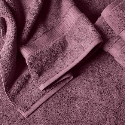 SUPERIOR Egyptian Cotton Ultra Plush & Absorbent, 6 Piece Set, Plum