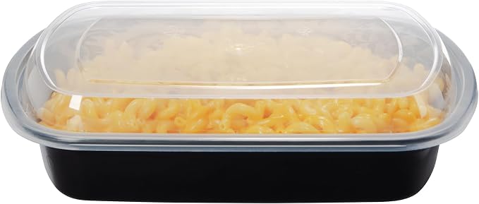 Made in USA - 50 Pack Reusable Microwave & Dishwasher Safe Meal Prep Containers (35 Oz)
