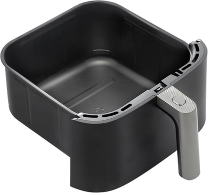 Cosori Turboblaze 6Qt Air Fryer Original Basket, Replacement Accessories for CAF-DC601-KUS Air Fryer, Ceramic, Non-Stick, Dishwasher-Safe, CRP-DC601RB-KUS, Dark Grey