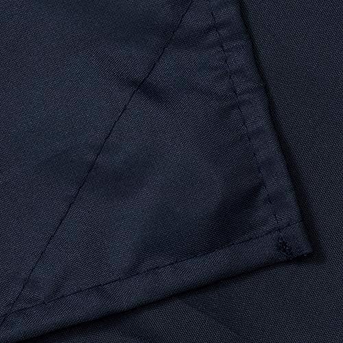 N&Y HOME Fabric Shower Curtain or Liner 36 x 72 Inches Stall Size, Navy