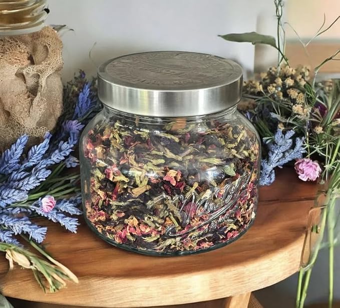 Rejuvenate Herbal Tea – Natural Detox & Energy Boost | Relaxation, Stress Relief & Immune Support | Caffeine-Free Wellness Blend