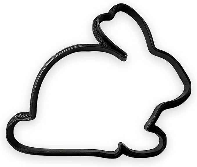 Bunny Rabbit Cookie Cutter with Easy Push Design
