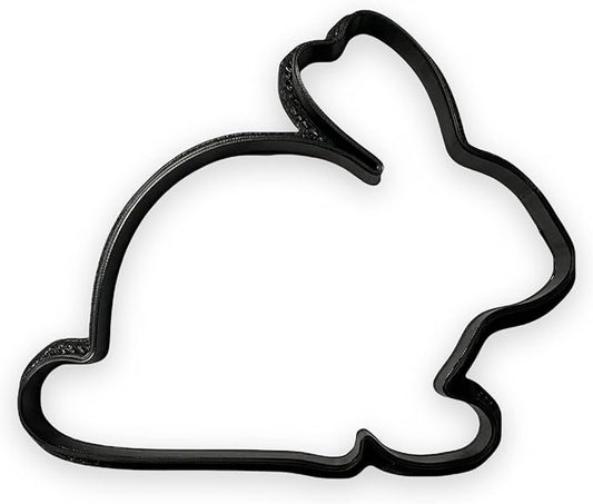 Bunny Rabbit Cookie Cutter with Easy Push Design
