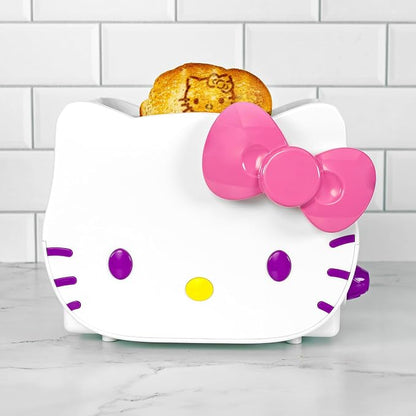 Uncanny Brands Deluxe 3D Sanrio Hello Kitty Toaster