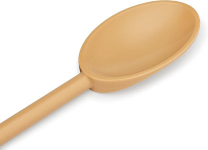 Matfer Bourgeat Exoglass® High Temperature Cooking Spoon, Tan, 17 3/4"