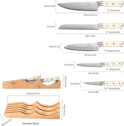 NANFANG BROTHERS Damascus + VG10 Knife,70 Layers, Sharp,Multi-functional,Cooking Utensils,Cutting Meat,Vegetables,Fruits,Home Use,Commercial