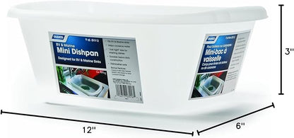 Camco RV and Marine Mini Dish Wash Pan | Helps Conserve Water | Holds 9-Quarts | (43516)