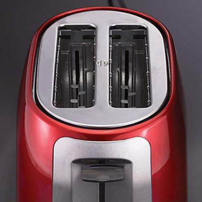 Brentwood TS-292R Cool Touch 2-Slice Extra Wide Slot Toaster, Red