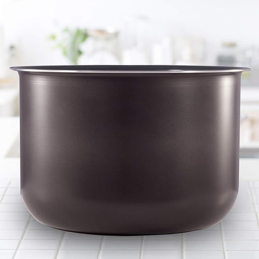 Instant Pot 3-Qt Ceramic Non-Stick Inner Cooking Pot for Rice, Slow Cooking, Black