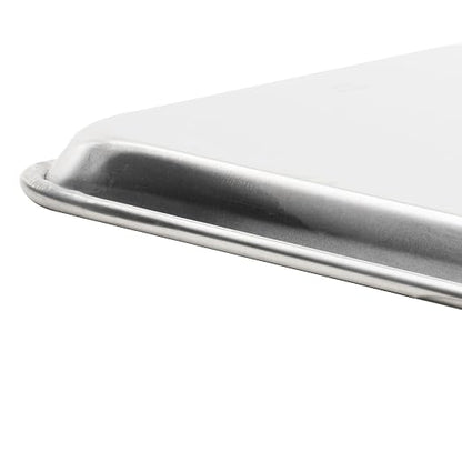 Winco Commercial-Grade Aluminum Sheet Pan, 20 Gauge, 1/2 Size