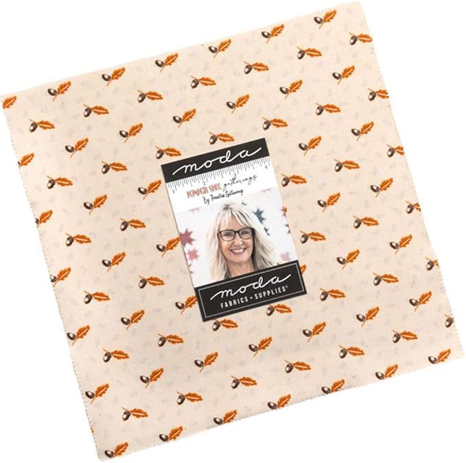 Moda - Pumpkin Spice Gatherings Layer Cake by Primitive Gatherings 42 pcs