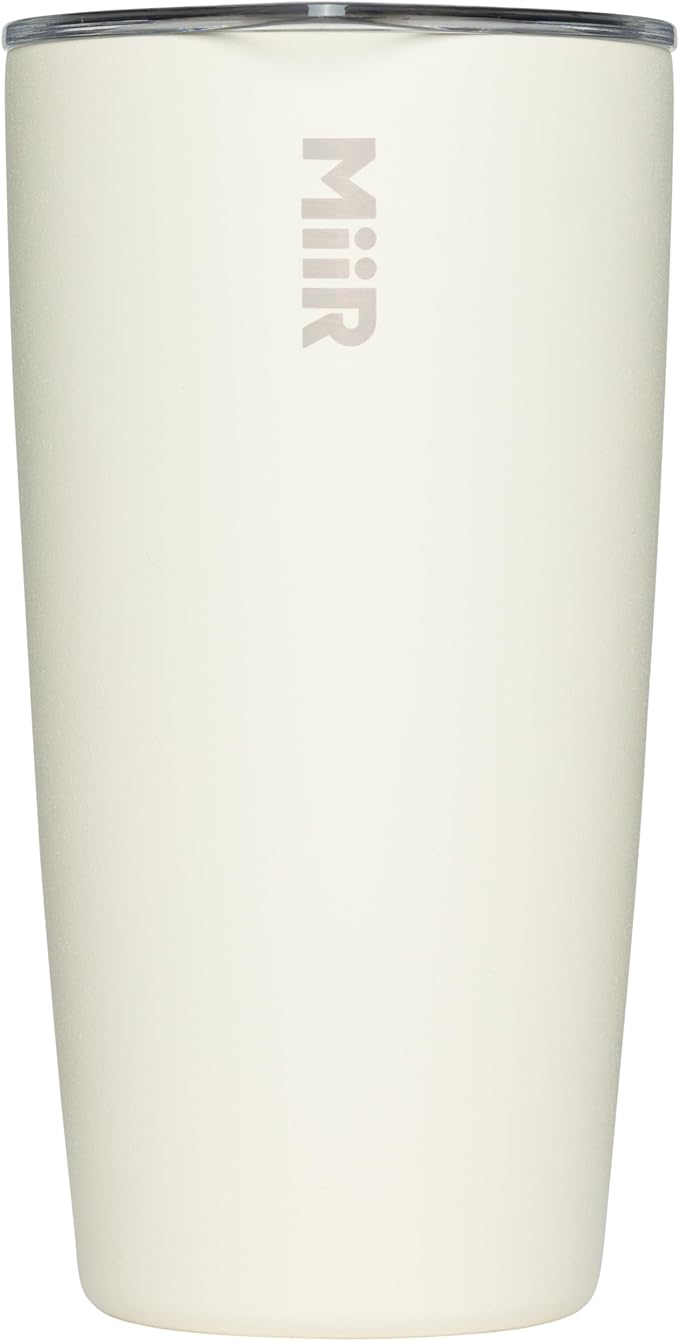 MiiR Tumbler, 16oz | Insulated Stainless Steel with Press Fit Slide Lid – Splash Proof Design, Holds Hot & Cold Beverages, Cup Holder Compatible