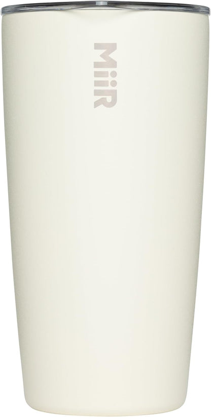 MiiR Tumbler, 16oz | Insulated Stainless Steel with Press Fit Slide Lid – Splash Proof Design, Holds Hot & Cold Beverages, Cup Holder Compatible