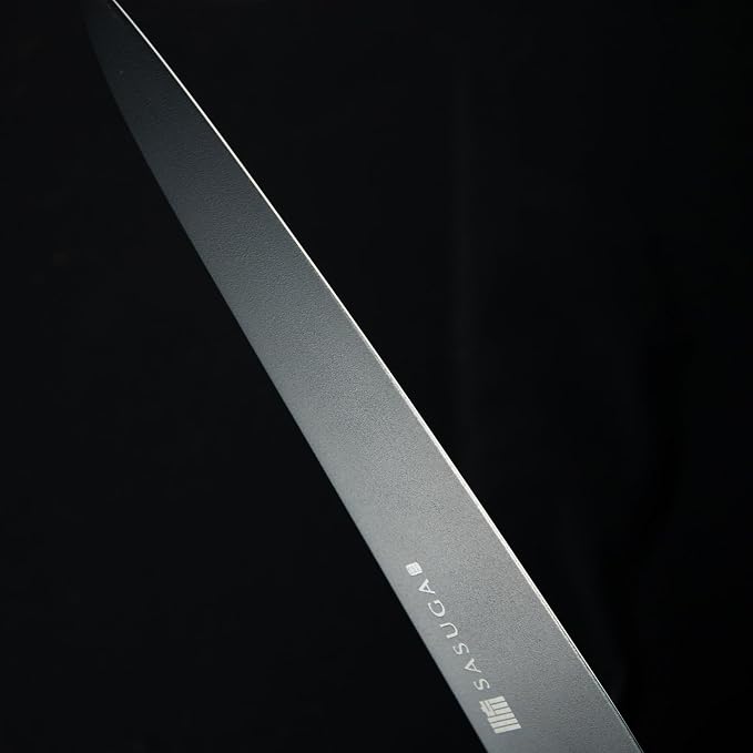 SASUGA Lightweigth Japanese Gyuto Chef’s Knife 210mm – Made in Japan | Molybdenum-Vanadium Stainless Steel | Razor-Sharp, Rust-Resistant Blade for Meat, Fish & Vegetables