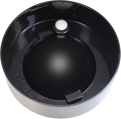 Tightpac Pawvac Kilovac Airtight Pet Food Container – Multi-Use Vacuum Container for Pet Food and other Dry Goods – 2.5 lbs / 40 oz / 3.8L, Wide-Mouth, Patented Vacuum Seal, Black with Paws