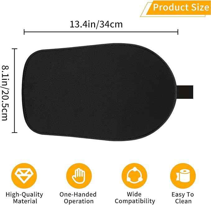 Mixer Sliding Mat Compatible with Kitchenaid 4.5-5 Quart Tilt-Head Stand Mixer, Slider Mat Compatible with 4.5 & 5 Quart Kitchenaid Mixer Accessories
