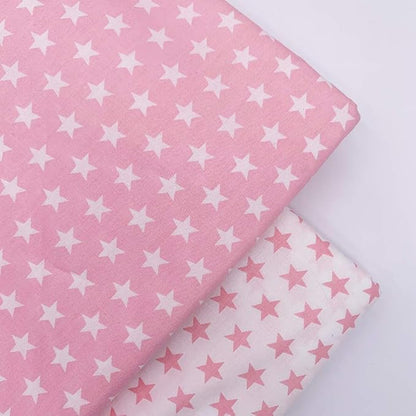 7Pcs 20" x 20" Cotton Fabric DIY Making Supplies Quilting Patchwork Fabric Fat Quarter Bundles DIY for Quilting Cotton Patchwork Cushions (Start, 20" x 20")