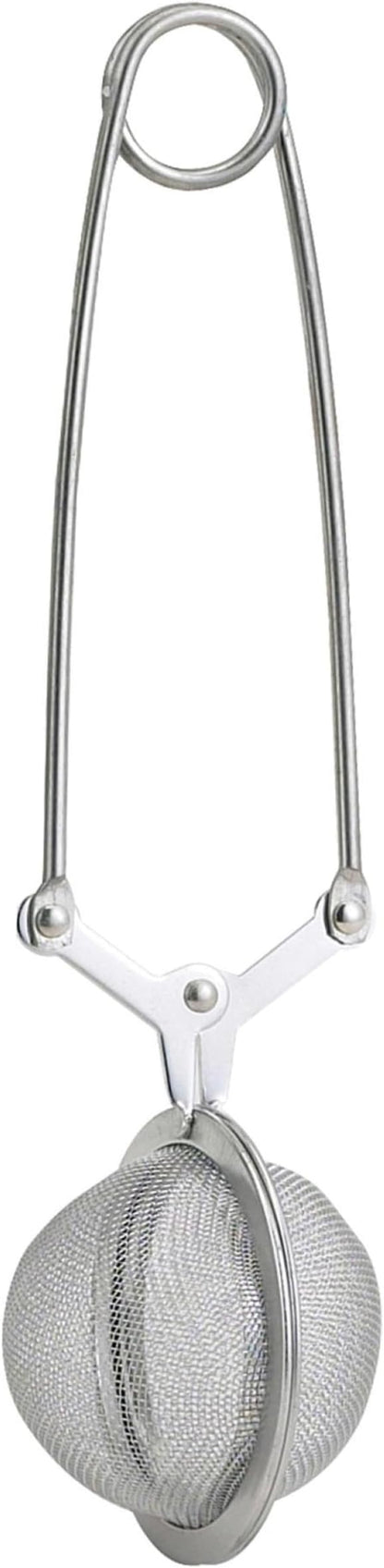 HIC Kitchen Snap Ball Tea Infuser, 18/8 Stainless Steel, For Loose Leaf Tea and Mulling Spices