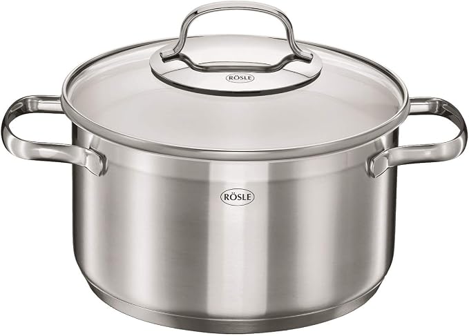Rösle Elegance Stainless Steel Cookware Set, 10 Piece