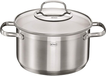 Rösle Elegance Stainless Steel Cookware Set, 10 Piece