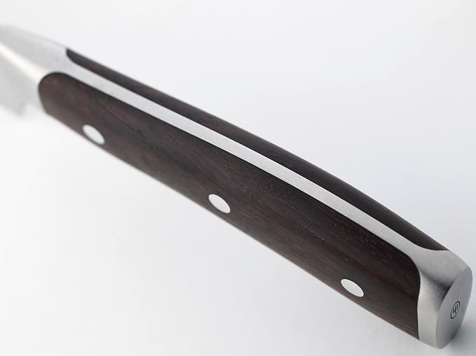 WÜSTHOF IKON Blackwood 7" Hollow Edge Santoku Knife
