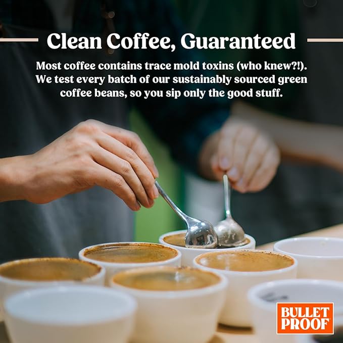 Bulletproof The Mentalist Medium-Dark Roast Ground Coffee, 12 Ounces (Pack of 3), 100% Arabica Beans, Clean Coffee Tested for Toxins