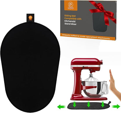 Mixer Sliding Mat Compatible with Kitchenaid 6/7/8 Quart Stand Mixer, Slider Mat Compatible with 5-8 Qt Bowl-Lift Stand Mixer Kitchenaid Mixer Accessories