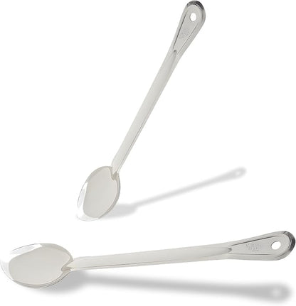 Winco Stainless Steel Basting Spoon, Solid, 15", 1.2mm