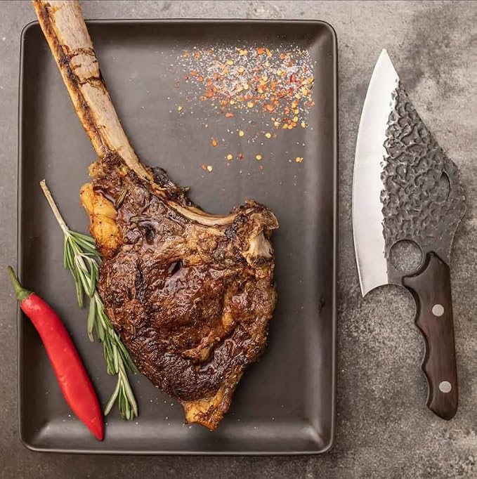 COOLINA Promaja, Altomino Chef, Gator, Shark Knives Set - Professional High-Carbon Stainless Steel Kitchen Knives - Effortless, Outdoor, Versatile, and Powerful Knife for Meat and Bone Cutting