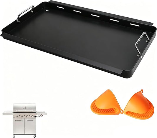 Full-Size Griddle Inserts for Charbroil Commercial Tru Infrared 466242715 463242715 463276016 463255020 463439915 463242716 Replacement Parts, Flat Top Griddle for charbroil G533-0009-W1 G541-0016-W2