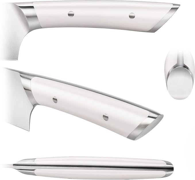 Cangshan HELENA Series German Steel Forged Knife Block Set (8-Piece, White)