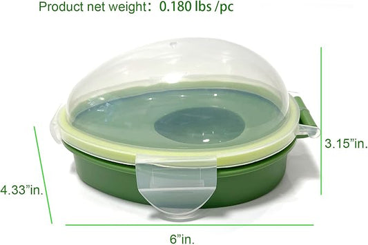 Avocado Keeper Avocado Saver Holder Food Crisper Storage Box Fruit Keeper Avocado Keeper Storage container-Keep Your Avocados Fresh for Days