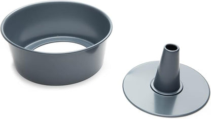 Fox Run Non-Stick Angel Food Cake Pan With Removable Bottom, 10 x 10 x 4.5 Inch Tube Cake Pan