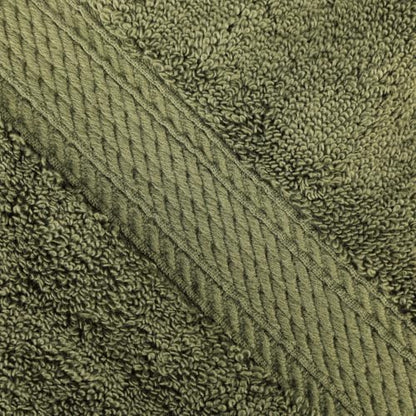 SUPERIOR Egyptian Cotton Ultra Plush & Absorbent, 3 Piece Set, Forest Green