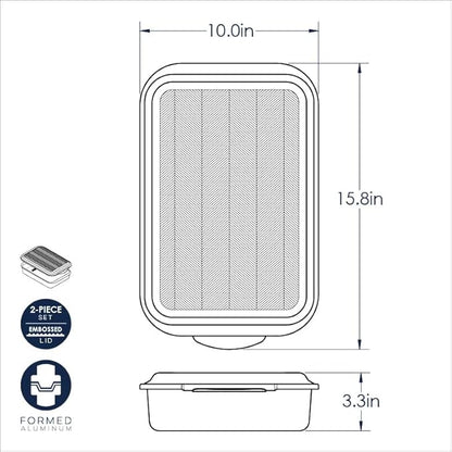 Nordic Ware 9x13 with Prism Metal Lid