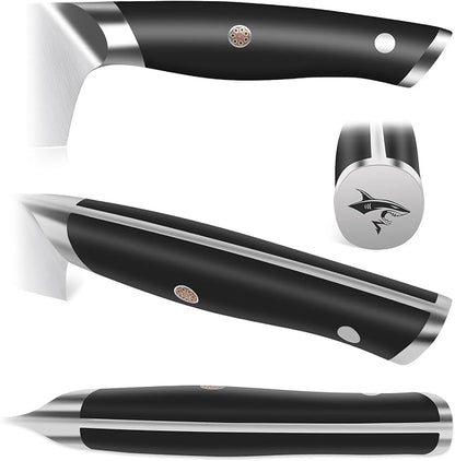 MAD SHARK 8-Inch Chef Knife - German High Carbon Stainless Steel Kitchen Knife, Professional-Grade Razor-Sharp Edge, gift for Husband Men Women(Gift Box Included)