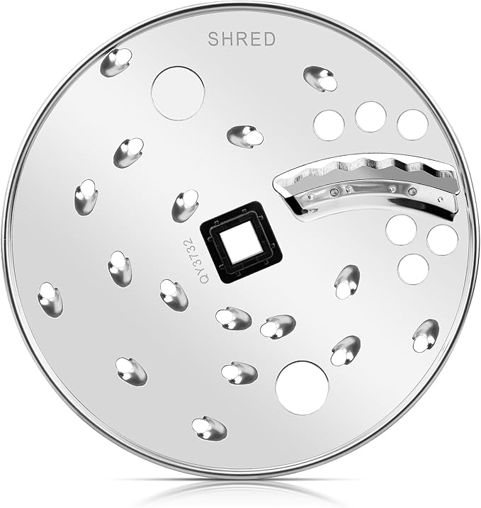 Showingo Food Processor Slice Shred Disc Blade Replacement for Hamilton Beach 70730, 70740, 70670, 70760 - Stainless Steel Disc for Slicing and Shredding