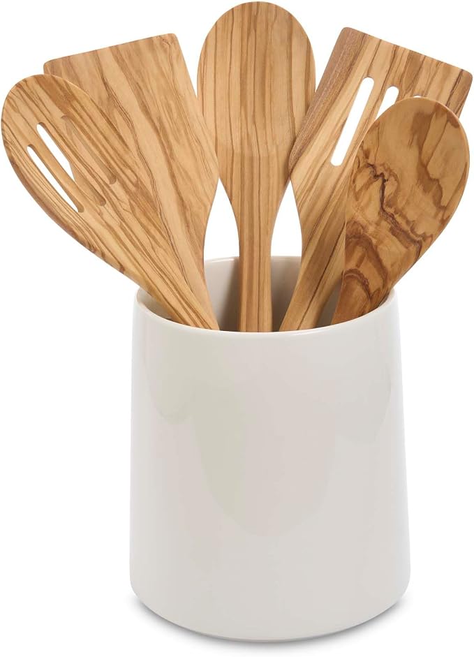 Fantes Italian Olivewood Turner, 12-Inch, The Italian Market Original since 1906