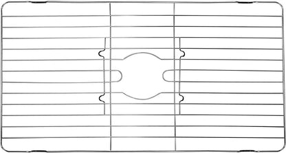 Better Houseware Stainless Steel Sink Protector Sink Mat Stainless Steel Sink Rack for Bottom of Sink Protectors for Kitchen Sinks 18 x 12 x 1