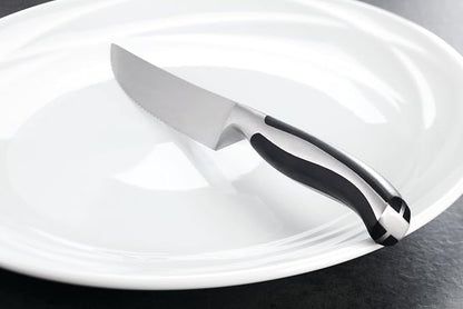 Oneida Crosshatch Cutlery Set – Contour 4-Piece Steak Knife Set