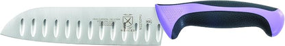 Mercer Culinary Millennia Colors 5-Piece Magnetic Board Set with Purple Handles, Rubberwood, 5 x 15 x 15 inches