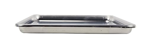 Vollrath Wear-Ever Half-Size Sheet Pan, 18-Inch x 13-Inch, Open-Bead, Aluminum, NSF
