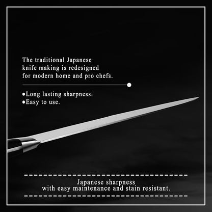 Japanese Chef Knife Premium Molybdenum Stainless Steel, Gyuto 8.3-inch (210mm)